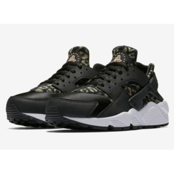 nike huarache leopard